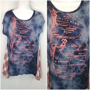 ❤ 3/$25 Scrapbook Brooklyn Small Plaid Top